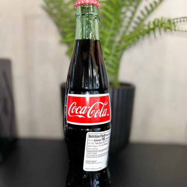 Coke- Glass Bottle.