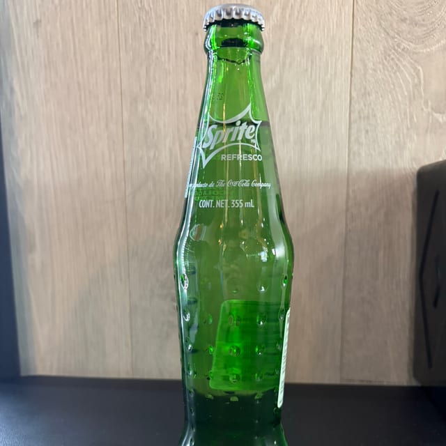Glass Bottled Sprite.