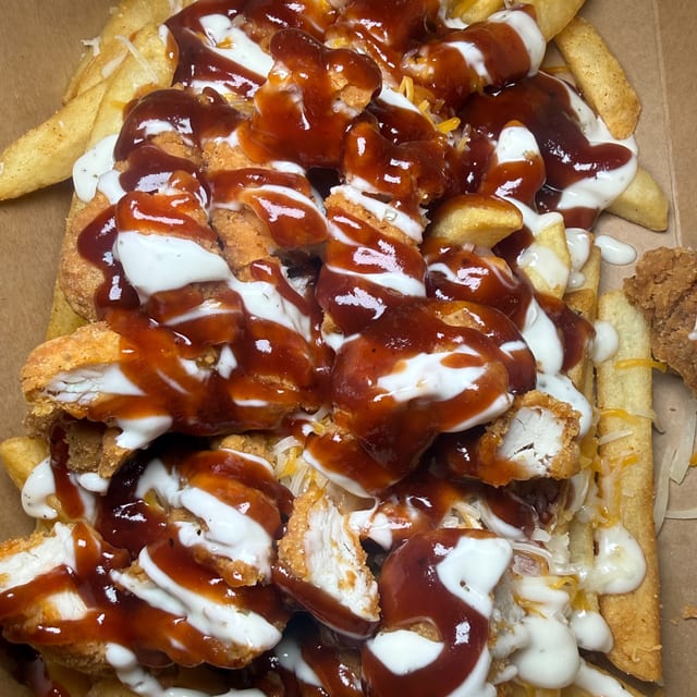 Halal BBQ Ranch Chicken Fries.