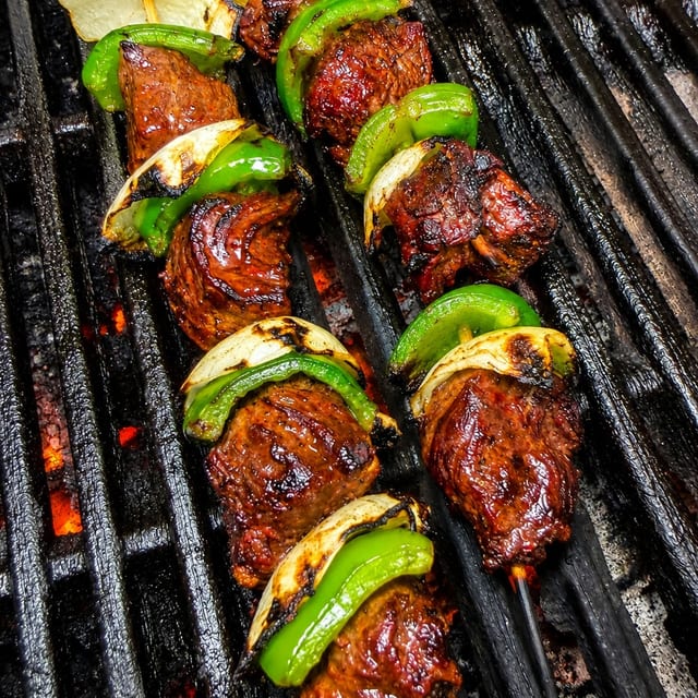 Beef Shish Kabob.