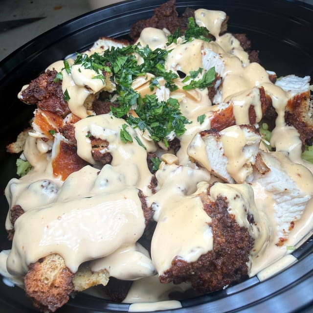 Crunchy Chicken Bowl.