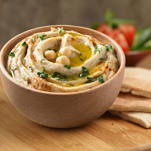 Hummus Plate.